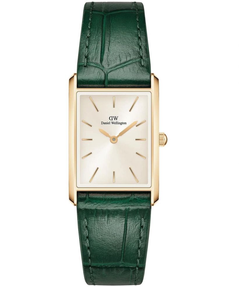 Часовник Дамски Daniel Wellington Bound Crocodile Champagne Sunray Gold 22 22