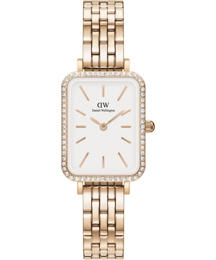 Часовник Дамски Daniel Wellington Quadro Lumine Bezel 5-Link Melrose 40