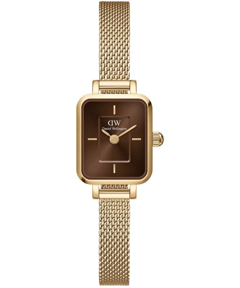 Часовник Дамски Daniel Wellington Quadro Mini Evergold Amber 15