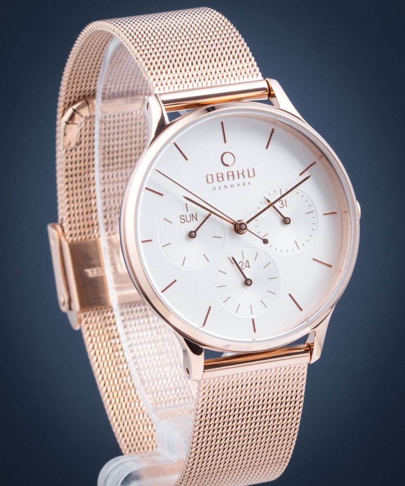 Часовник Дамски Obaku Lind Rose