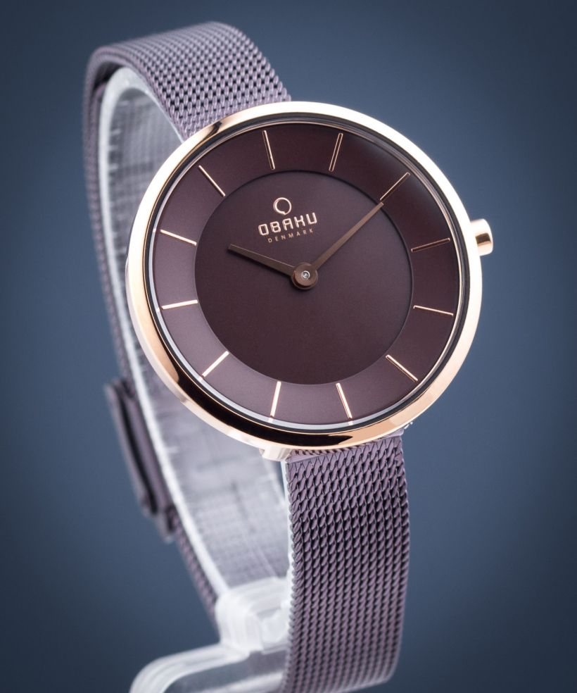Часовник Дамски Obaku Merian Walnut