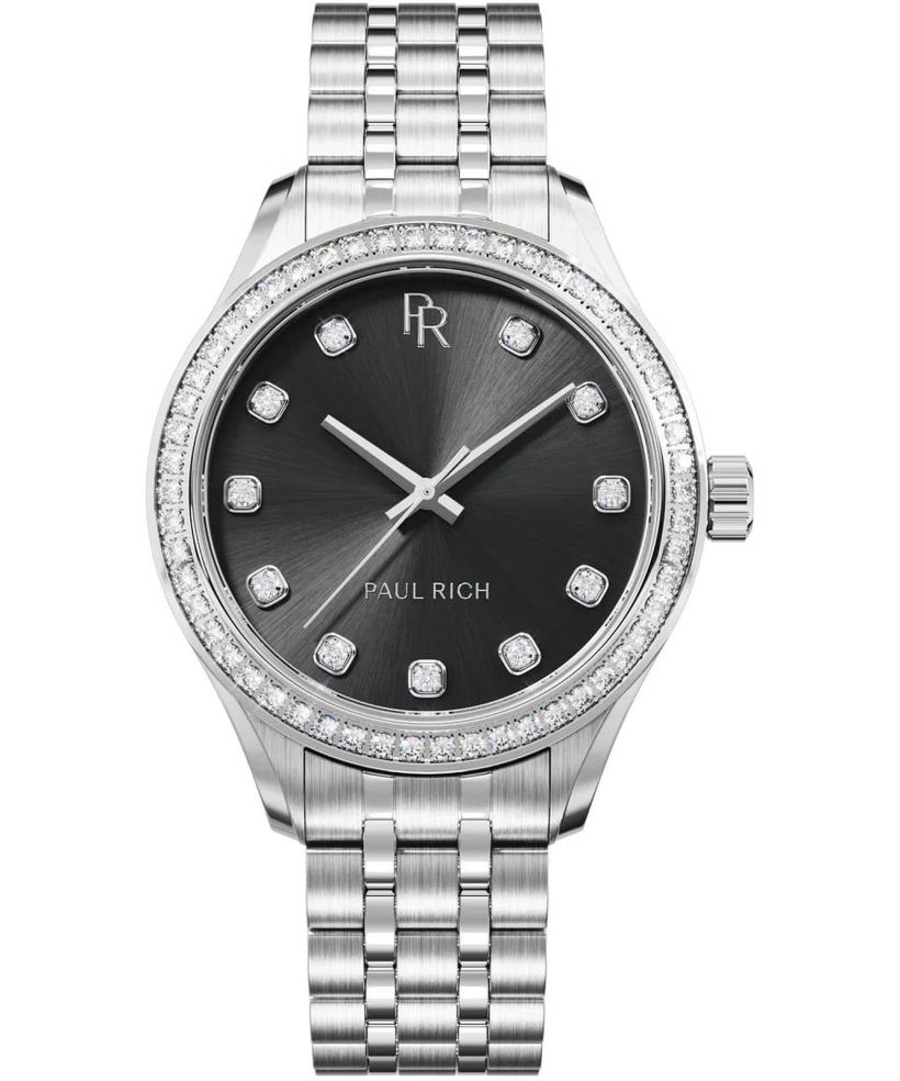 Часовник Дамски Paul Rich Crystelle Silver Black