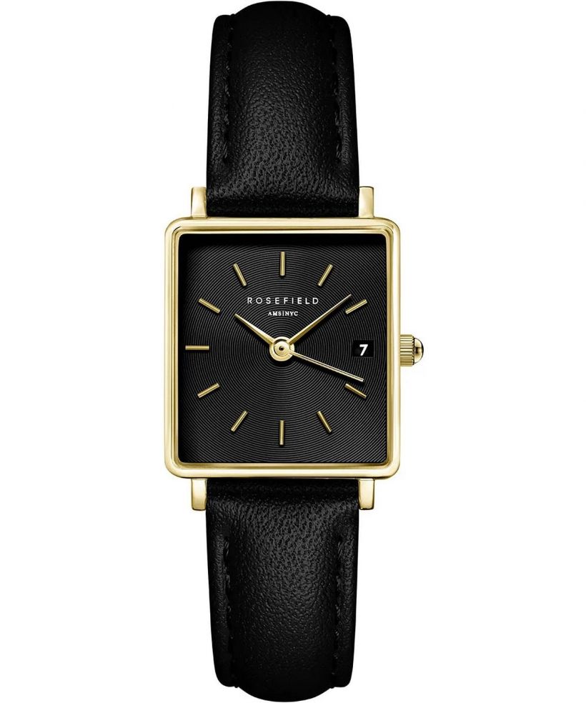 Часовник Дамски Rosefield Boxy XS Black