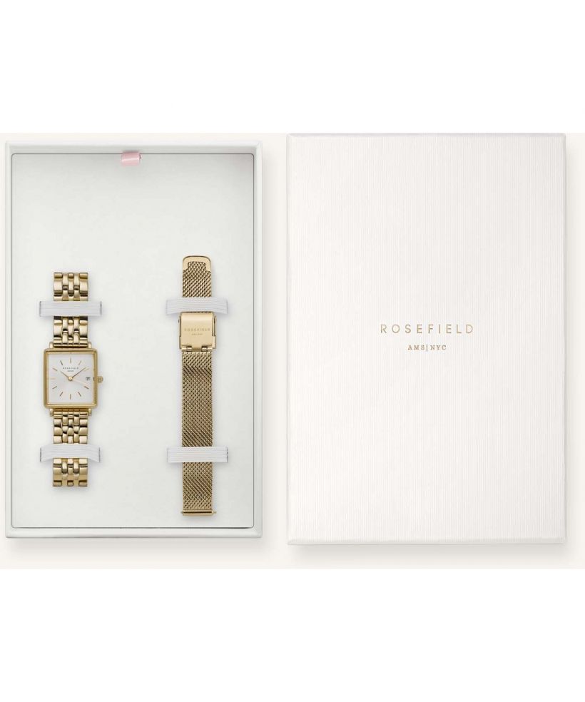 Часовник Дамски Rosefield Mini Boxy Gift Set