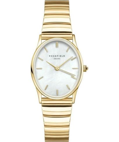Часовник Дамски Rosefield Oval Pearl Gold