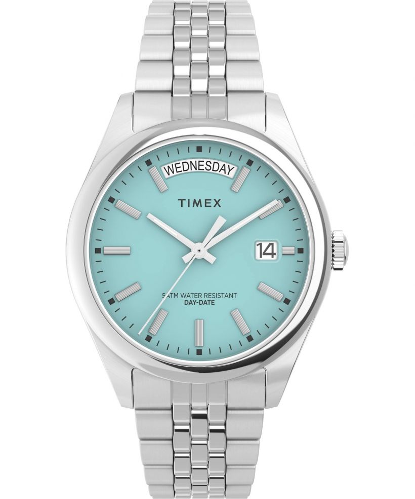 Часовник Дамски Timex Legacy Day and Date Tiffany Blue