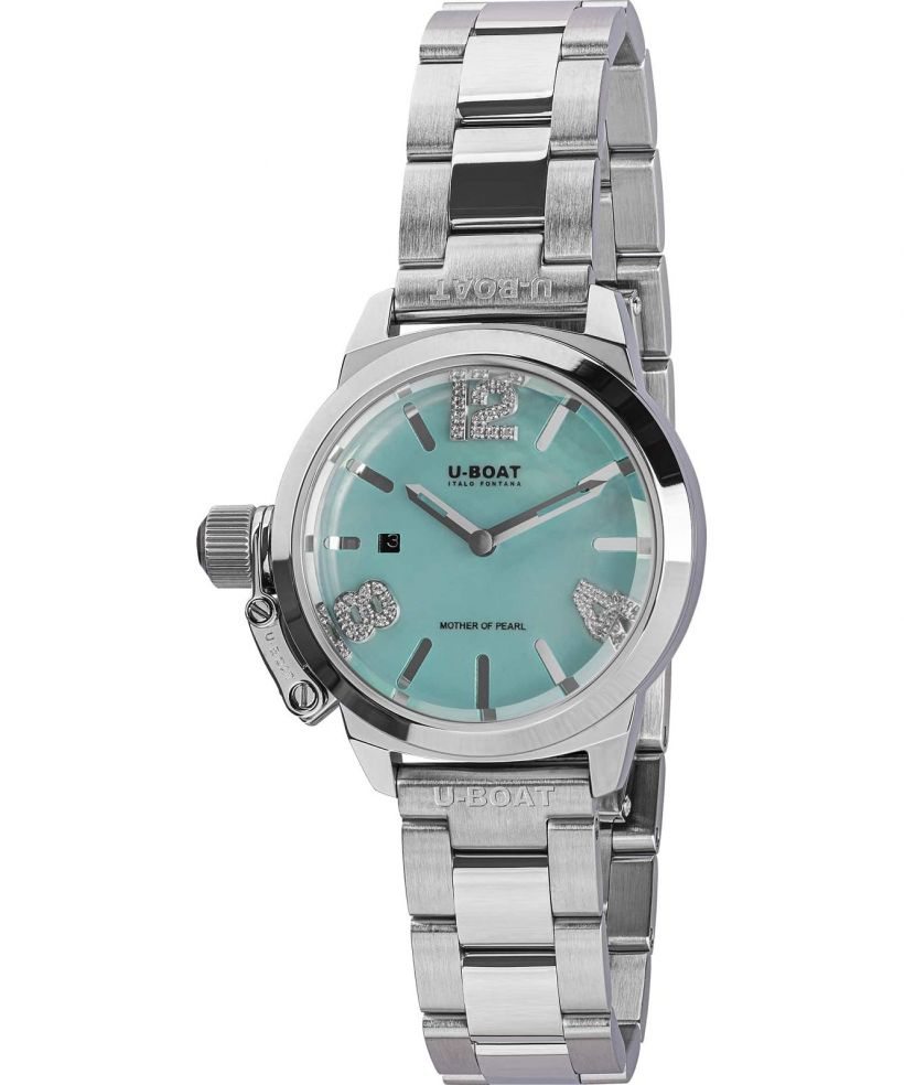 Часовник Дамски U-Boat Classico Lady 30mm Acquamarine