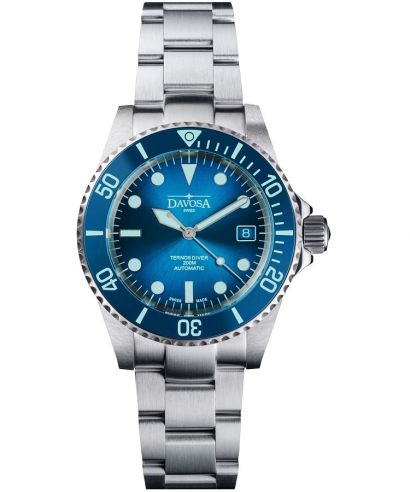 Часовник Мъжки Davosa Ternos Diver Blue Lagoon Automatic Chronograph Limited Edition
