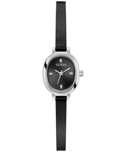 Часовник Дамски Guess Ladies Black Silver Tone