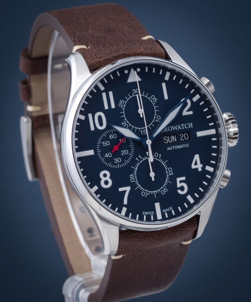 Часовник Мъжки Aerowatch Les Grandes Classiques Chronograph Automatic