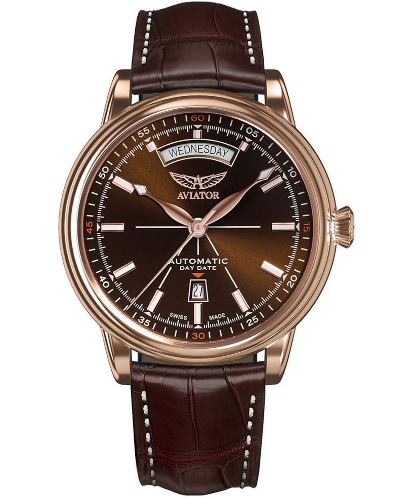 Часовник Мъжки Aviator Douglas Day-Date