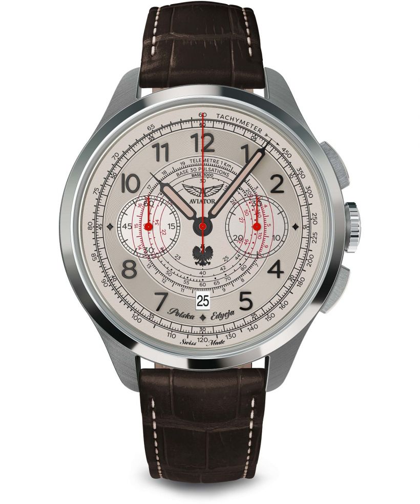 Часовник Мъжки Aviator Heritage Chronograph Trimeter Limited Edition