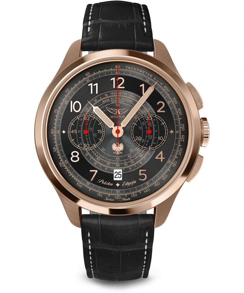 Часовник Мъжки Aviator Heritage Chronograph Trimeter Limited Edition