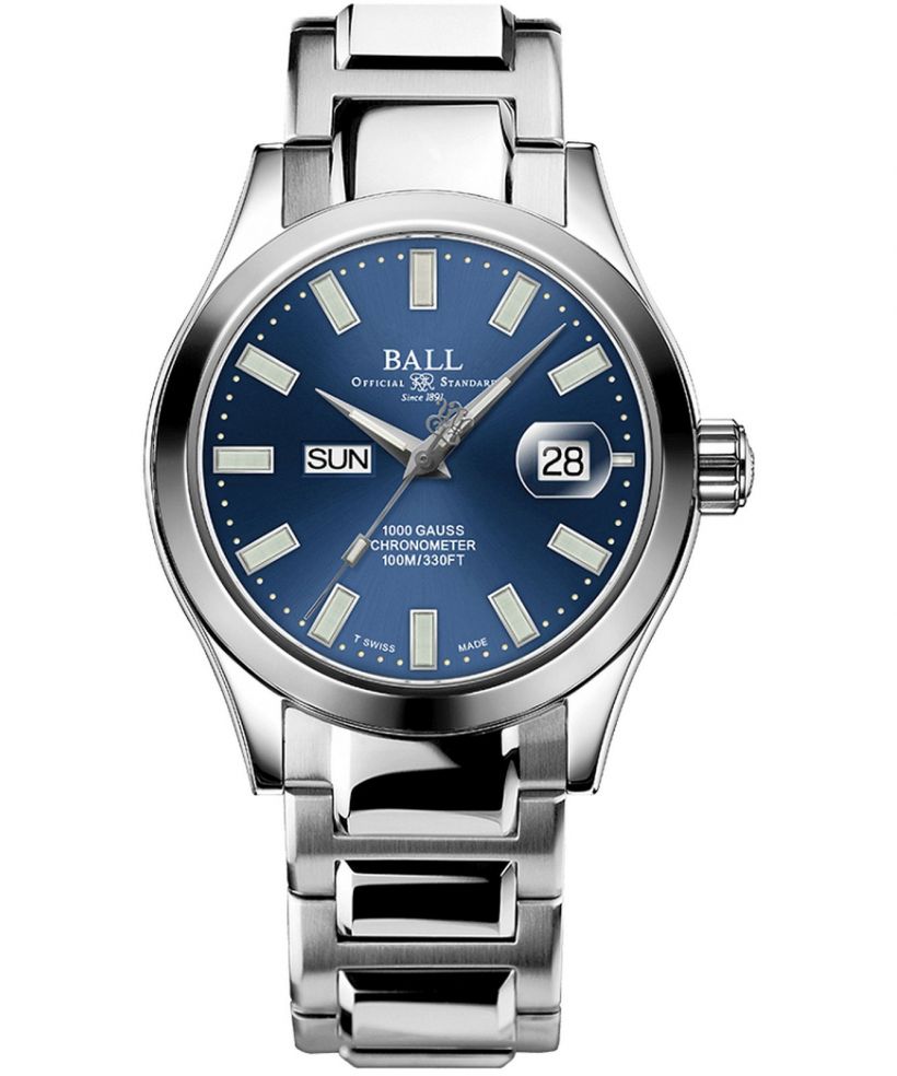 Часовник Мъжки Ball Engineer III Marvelight Chronometer Day-Date Automatic Limited Edition