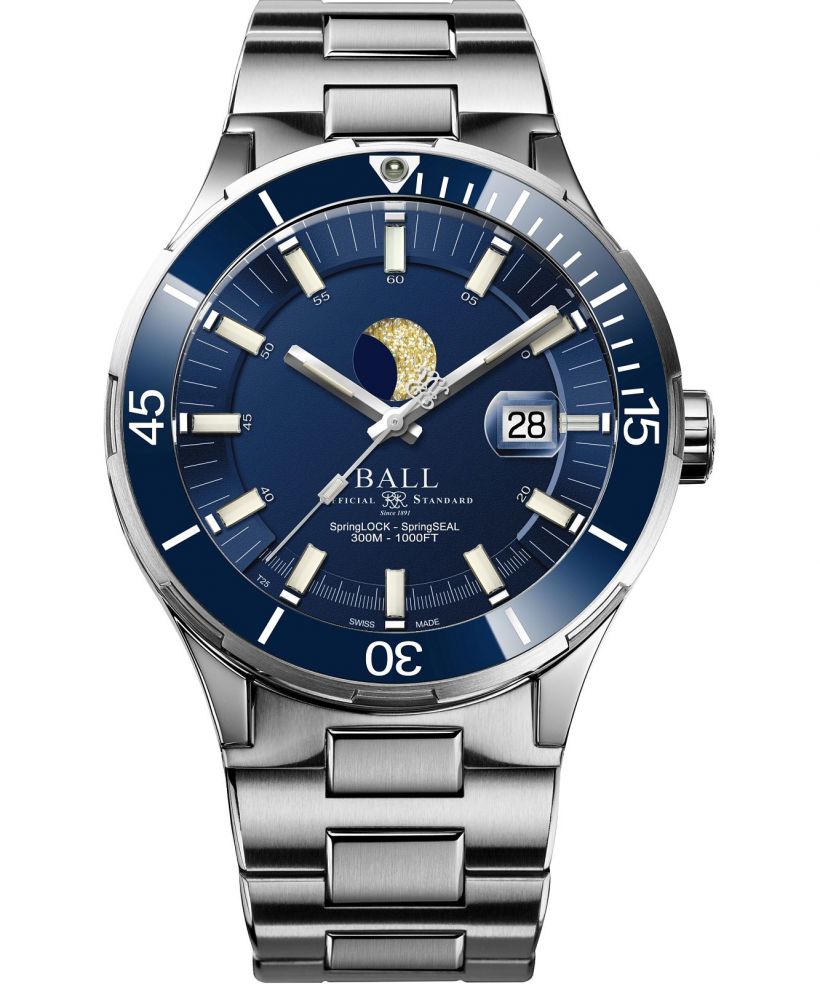 Часовник Мъжки Ball Roadmaster Challenger Moonphase Limited Edition