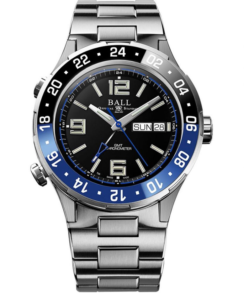 Часовник Мъжки Ball Roadmaster Marine Chronometer GMT Limited Edition