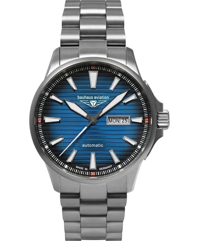 Часовник Мъжки Bauhaus Aviation Titanium Automatic