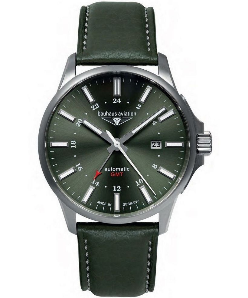 Часовник Мъжки Bauhaus Aviation Titanium Automatic GMT