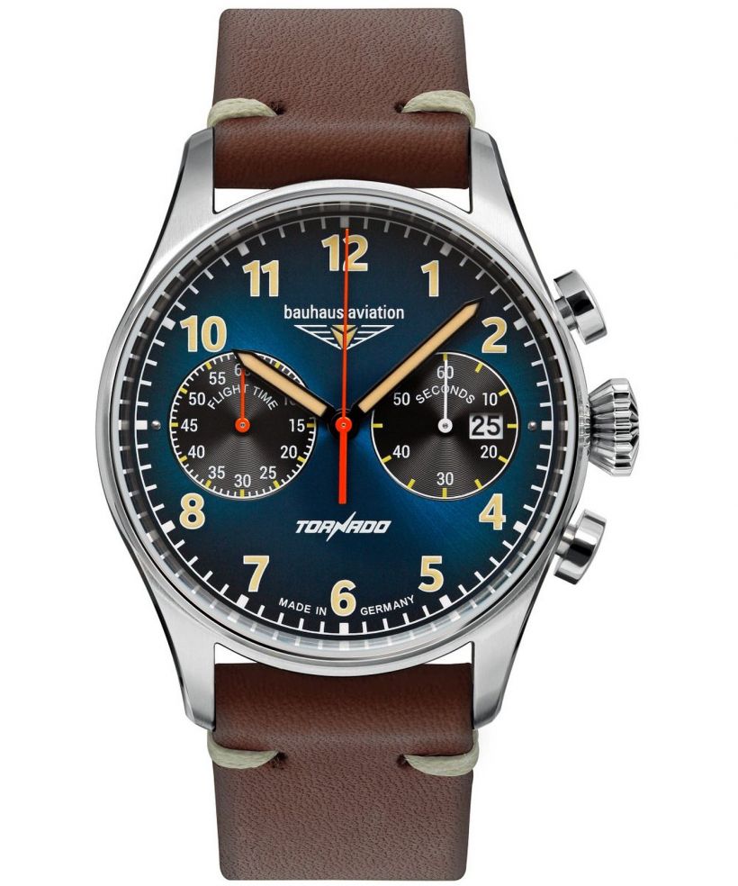 Часовник Мъжки Bauhaus Aviation Tornado Chronograph