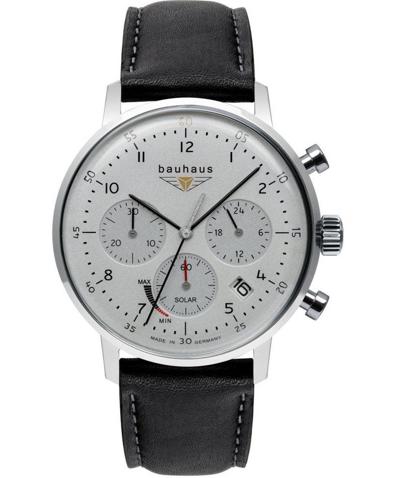 Часовник Мъжки Bauhaus Classic Power Reserve Solar Chronograph