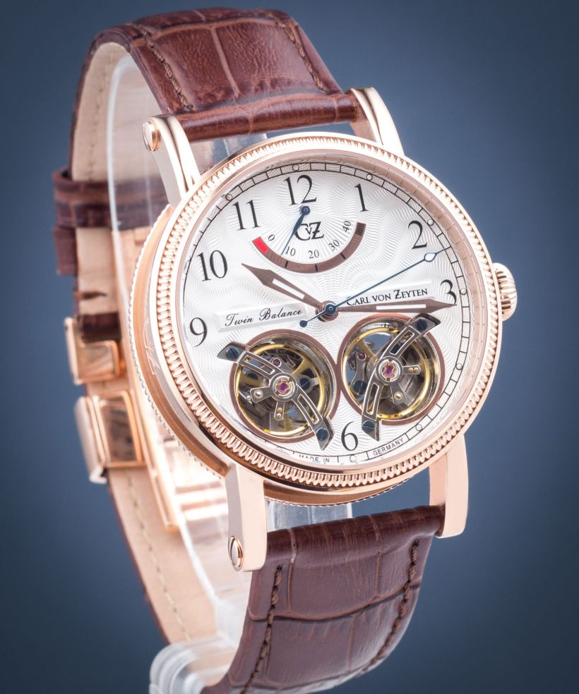 Часовник Мъжки Carl von Zeyten Bernau Twin Balance Automatic