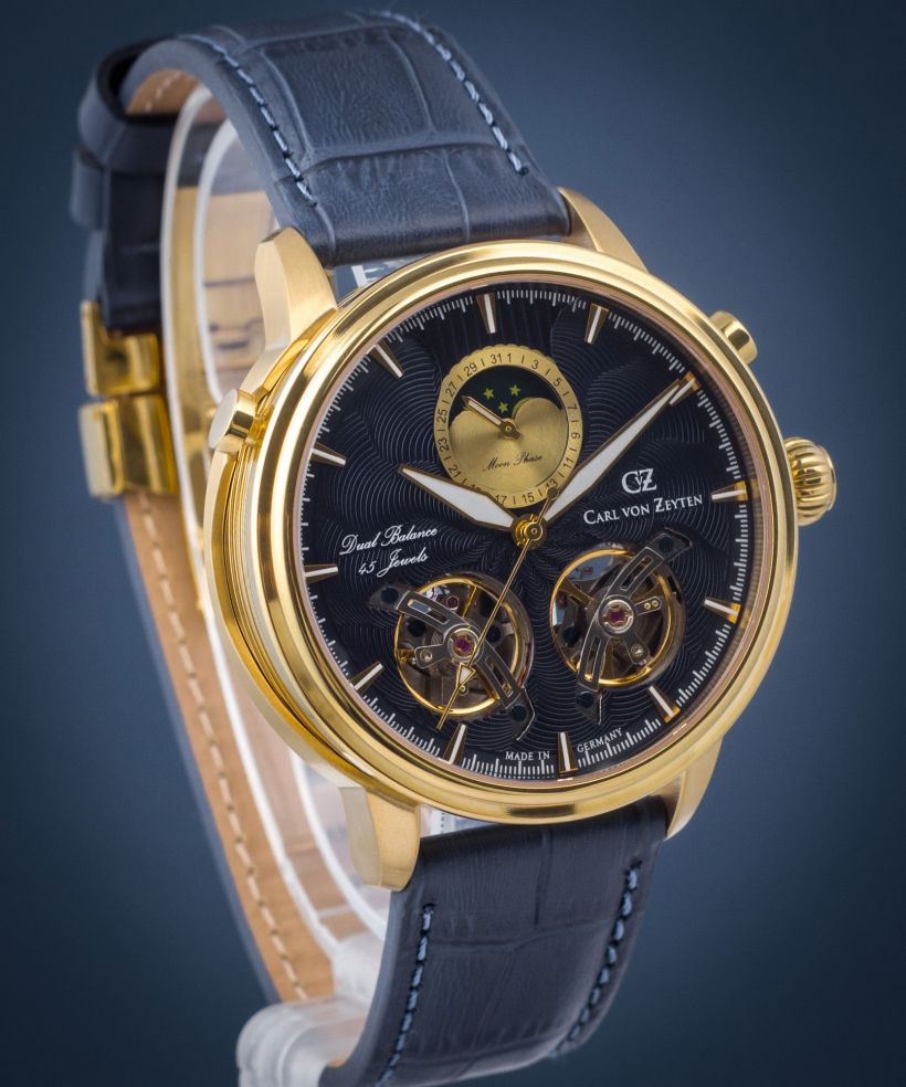 Часовник Мъжки Carl von Zeyten Durbach Twin Balance Automatic