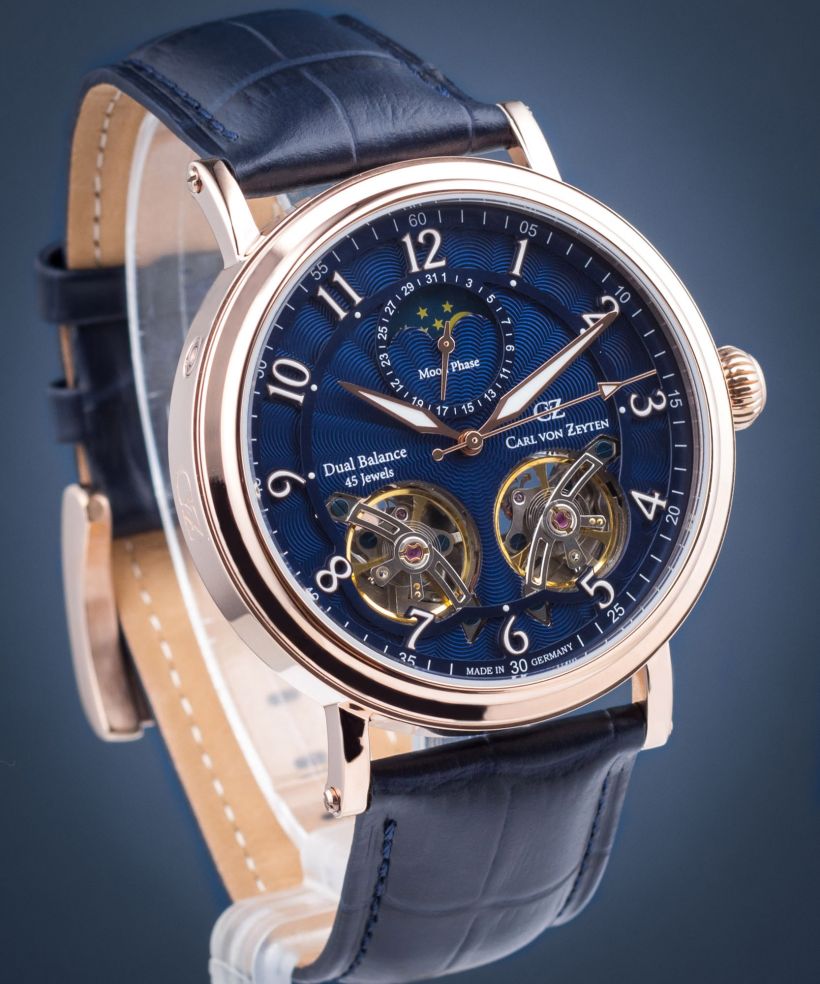 Часовник Мъжки Carl von Zeyten Murg Twin Balance Automatic