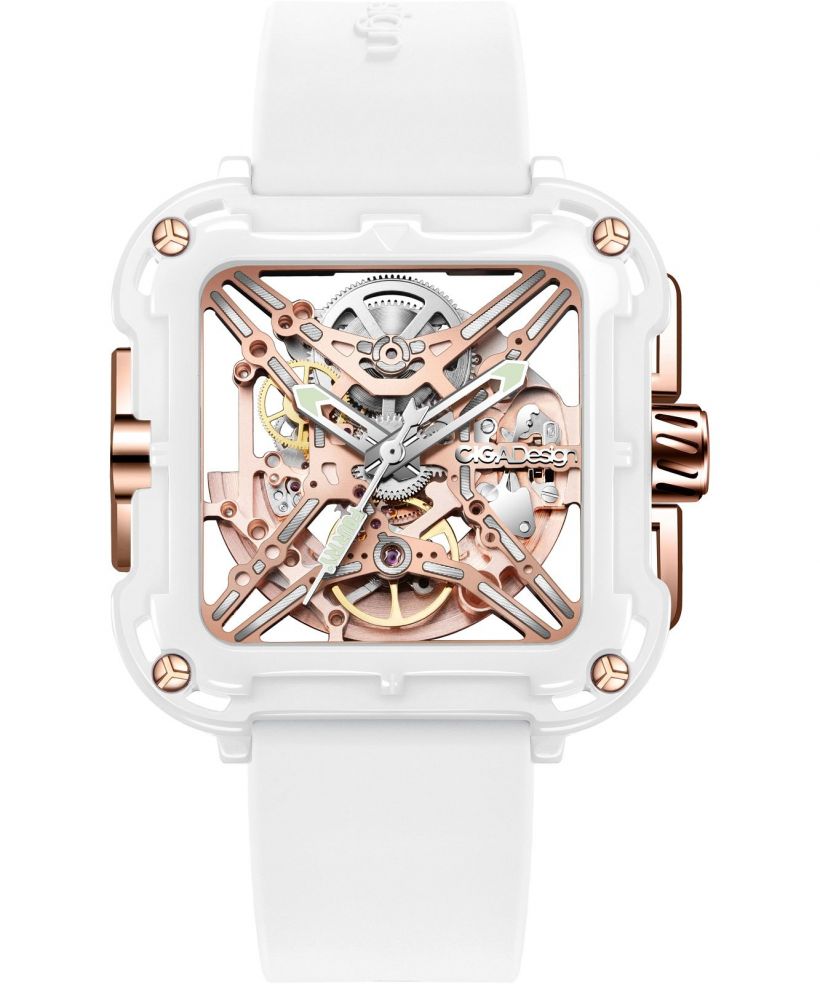 Часовник Мъжки Ciga Design X Series Machina Skeleton Ceramic Automatic