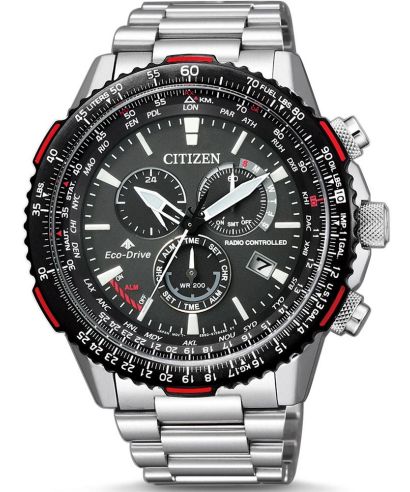 Часовник Мъжки Citizen Eco-Drive Radio Controlled Chronograph Perpetual Calendar Promaster