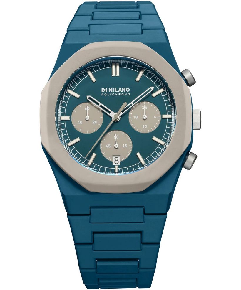Часовник Мъжки D1 Milano Petrol Blast Polychrono Chronograph