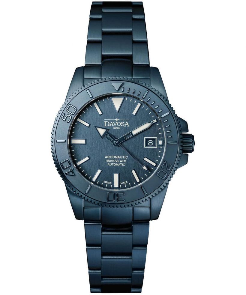Часовник Мъжки Davosa Argonautic 39 Monochrome Automatic Limited Edition