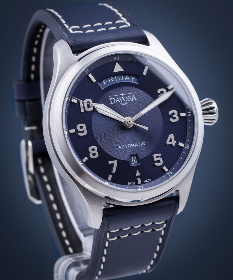 Часовник Мъжки Davosa Newton Pilot Day-Date Automatic