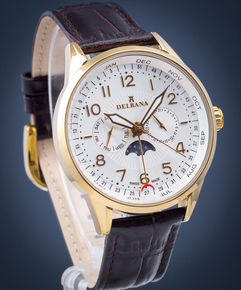 Часовник Мъжки Delbana Retro Moonphase