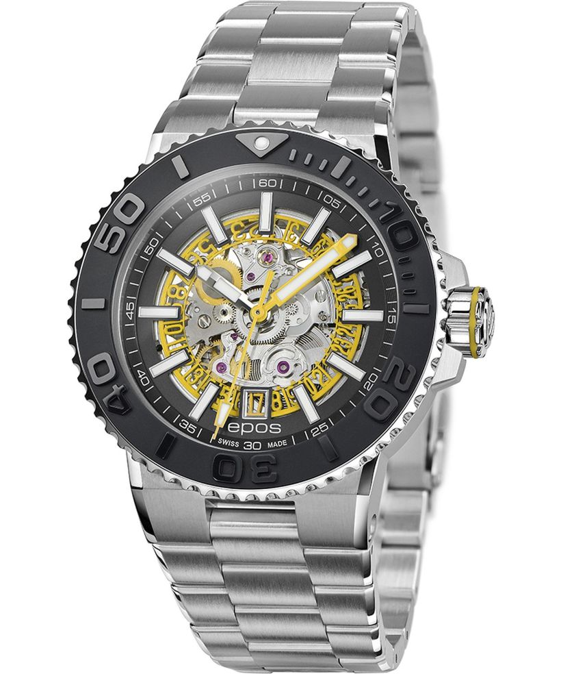 Часовник Мъжки Epos Sportive Diver Skeleton Automatic