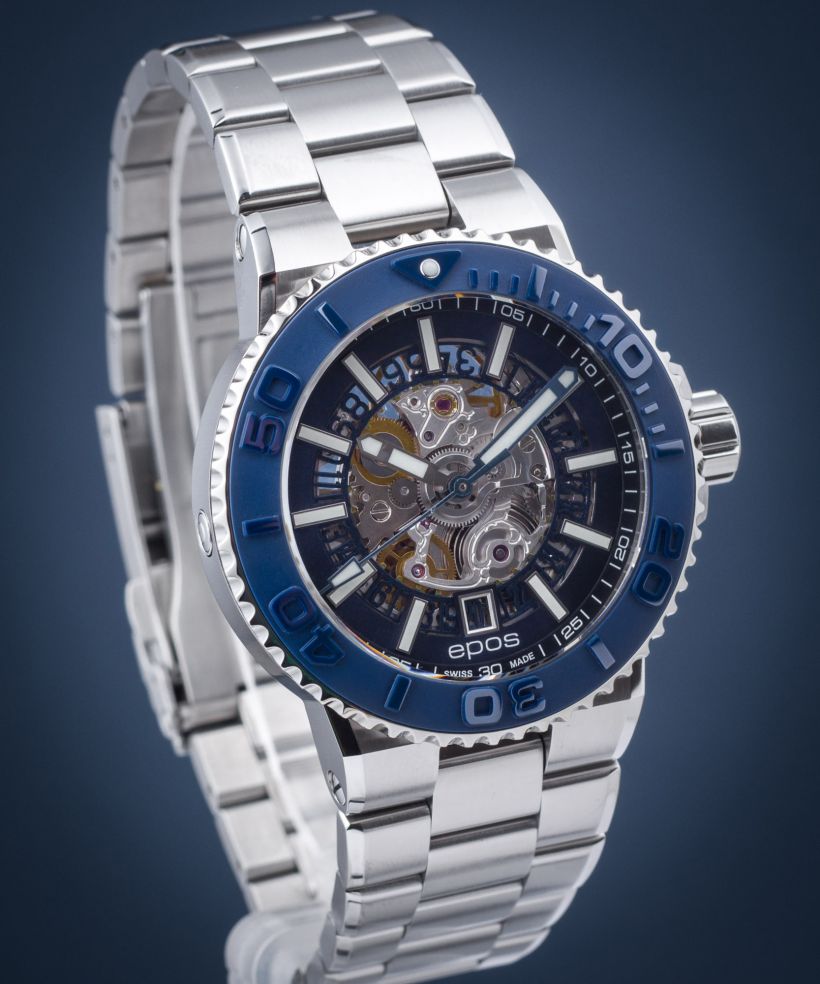 Часовник Мъжки Epos Sportive Diver Skeleton Automatic
