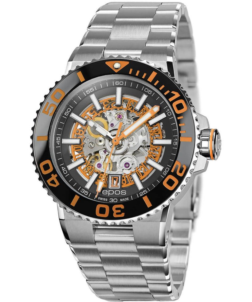 Часовник Мъжки Epos Sportive Diver Skeleton Automatic