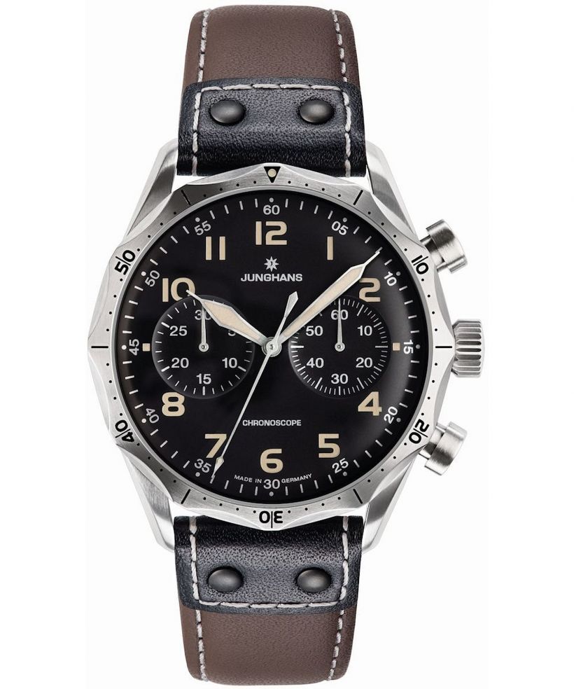 Часовник Мъжки Junghans Meister Pilot Automatic Chronograph