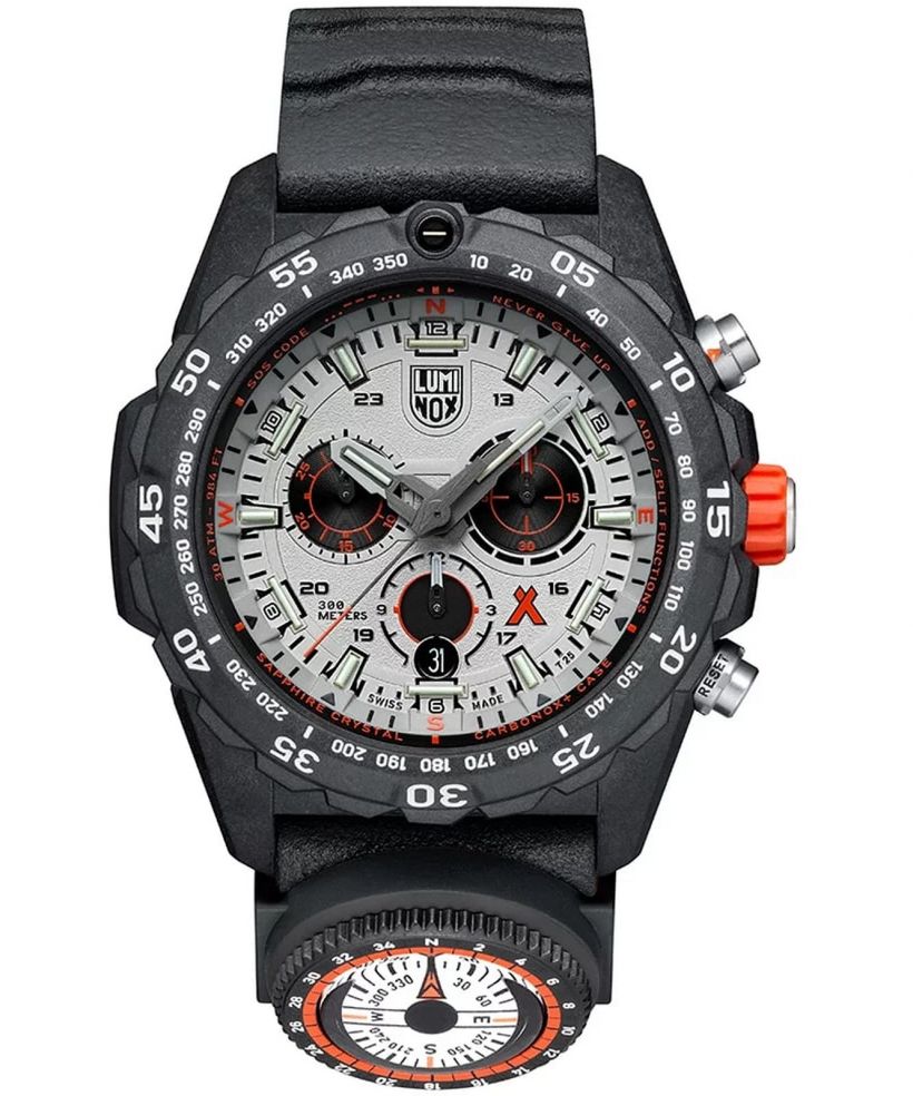 Часовник Мъжки Luminox Bear Grylls Survival 3740 Chrono Master Series Silver-Panda