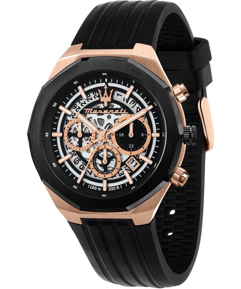 Часовник Мъжки Maserati Stile Skeleton Chronograph