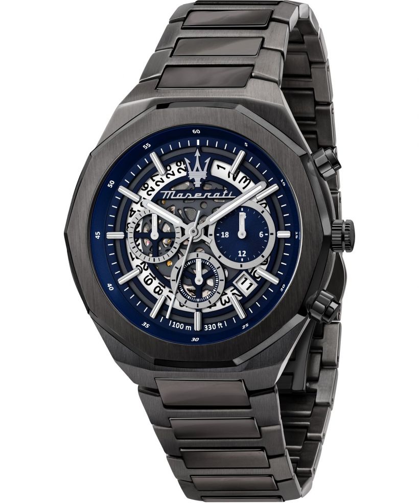 Часовник Мъжки Maserati Stile Skeleton Chronograph