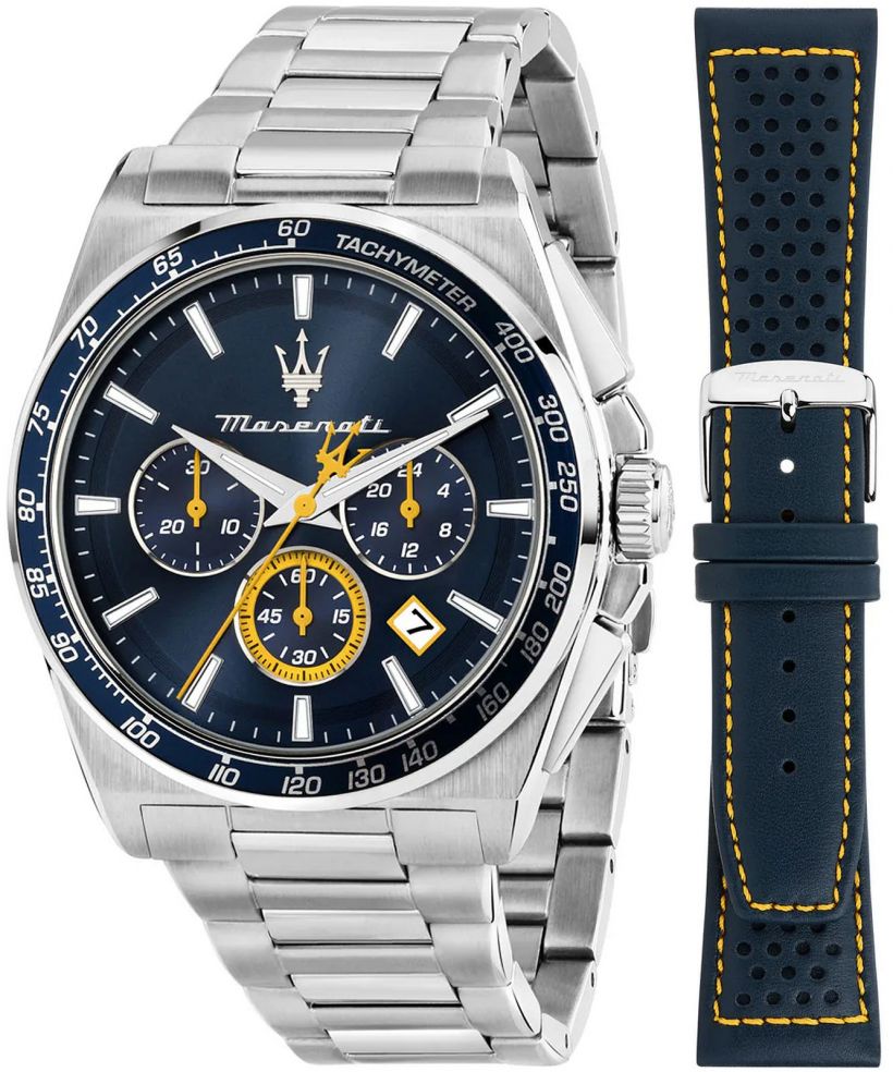 Часовник Мъжки Maserati Velocitá Set Chronograph Gift Set