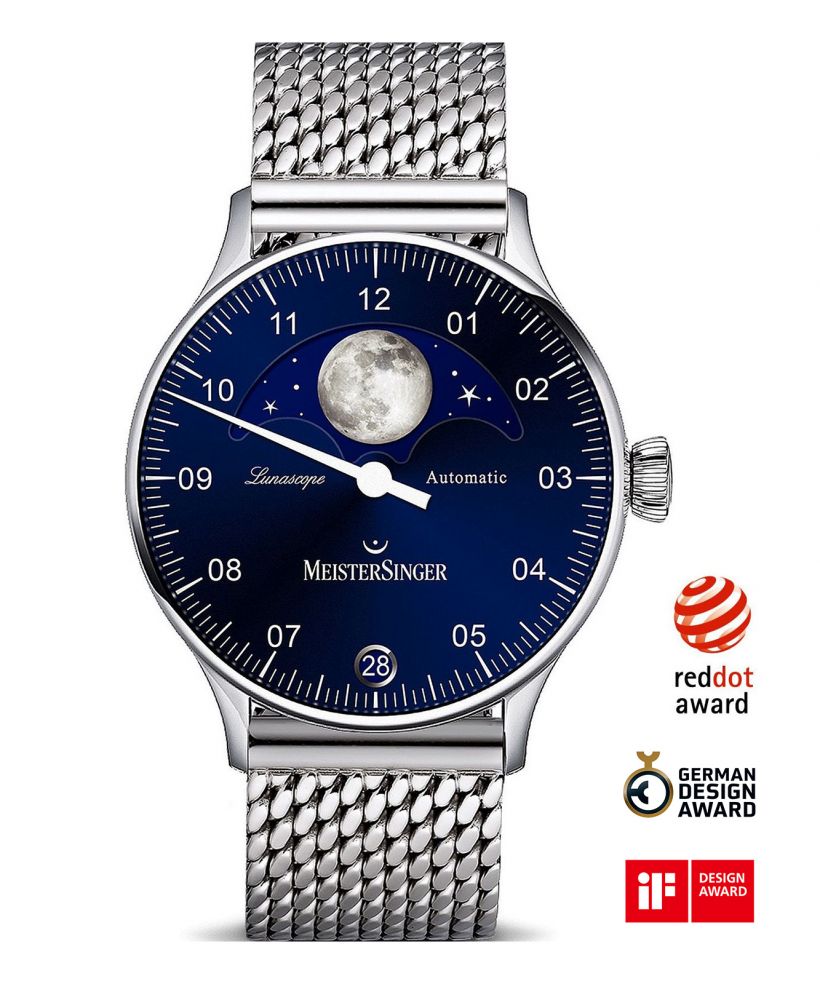 Часовник Мъжки Meistersinger Lunascope Automatic
