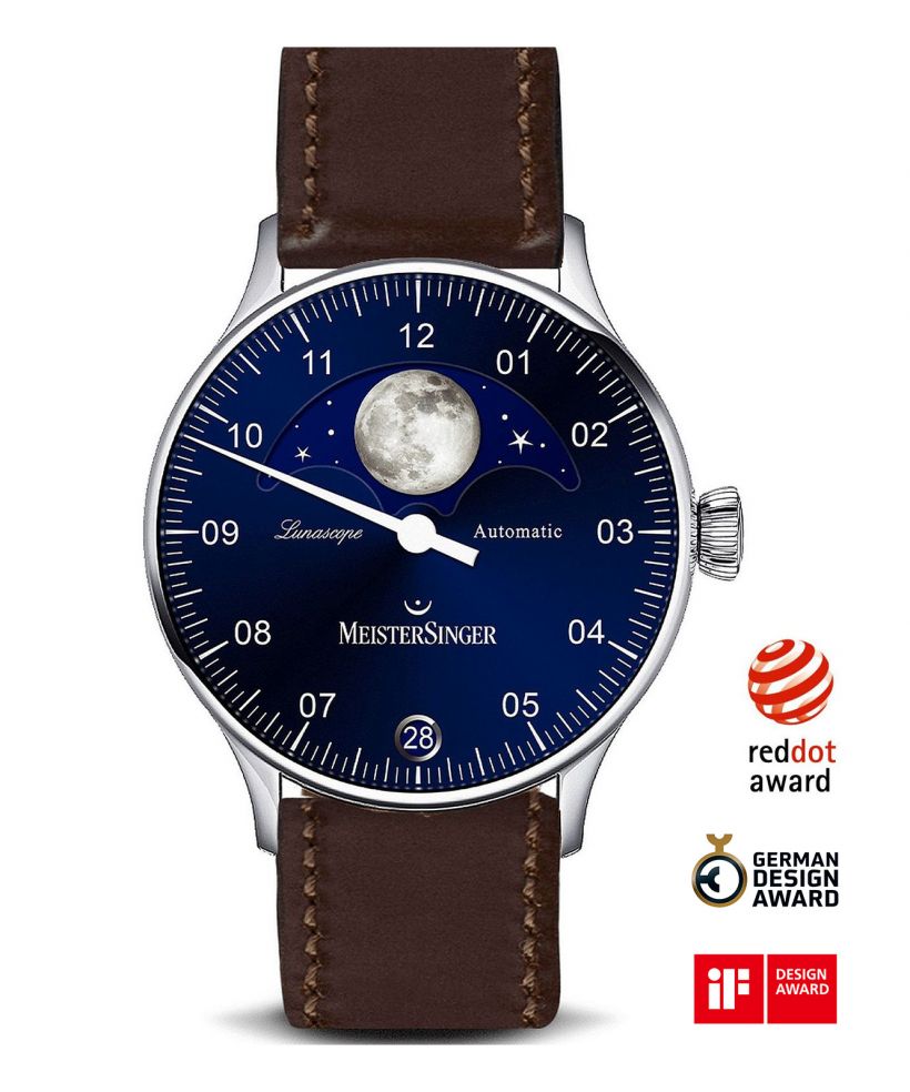 Часовник Мъжки Meistersinger Lunascope Automatic
