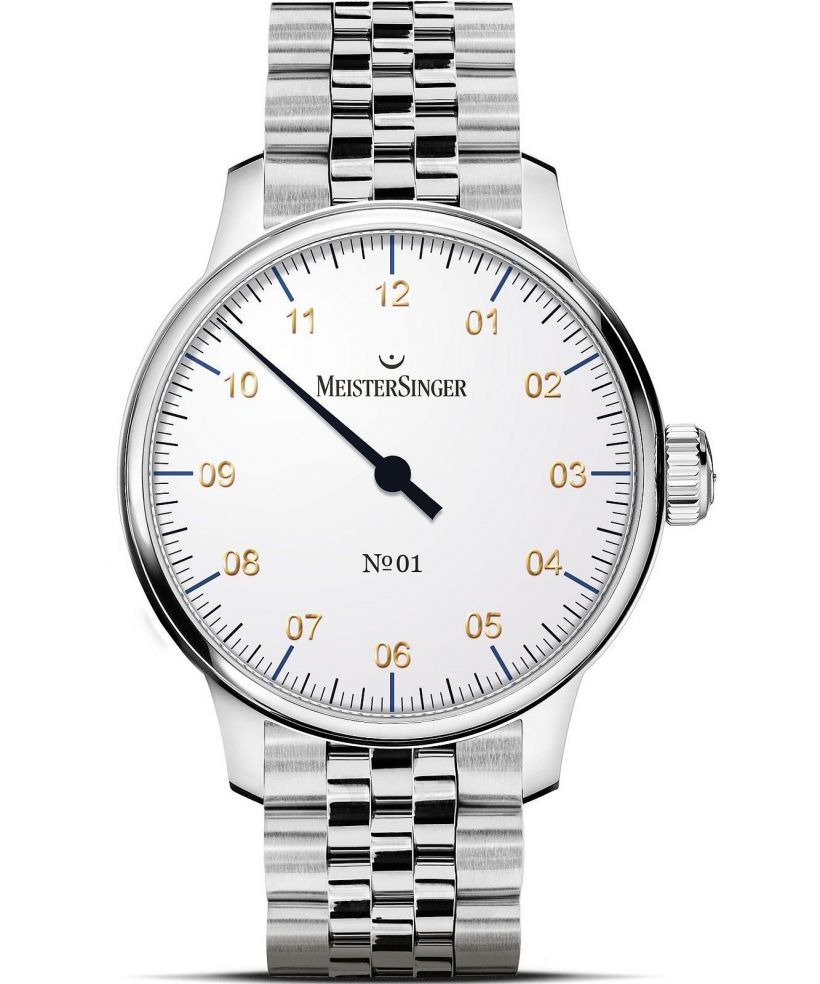 Часовник Мъжки Meistersinger N°01 White