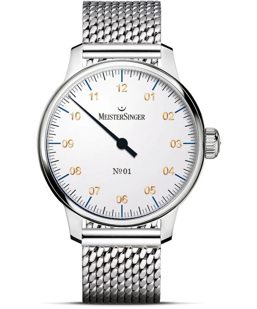 Часовник Мъжки Meistersinger N°01 White