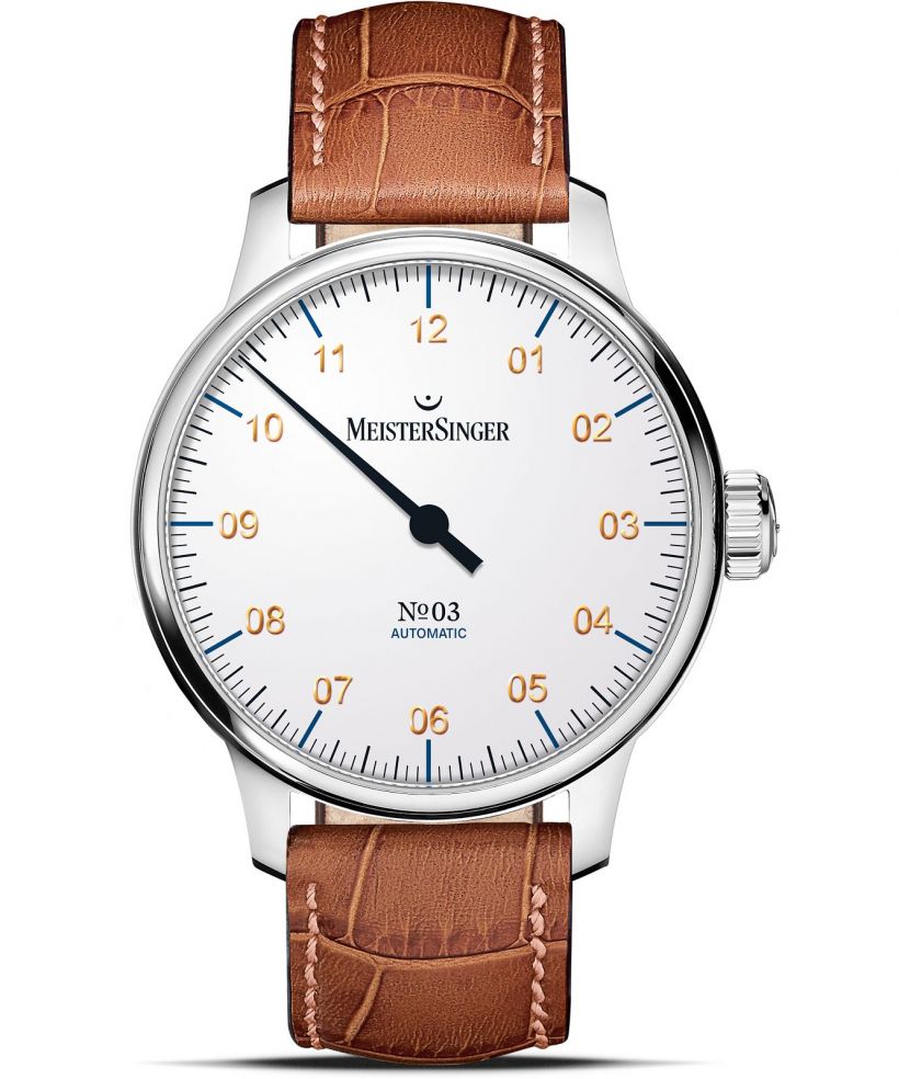 Часовник Мъжки Meistersinger N°03 White Automatic