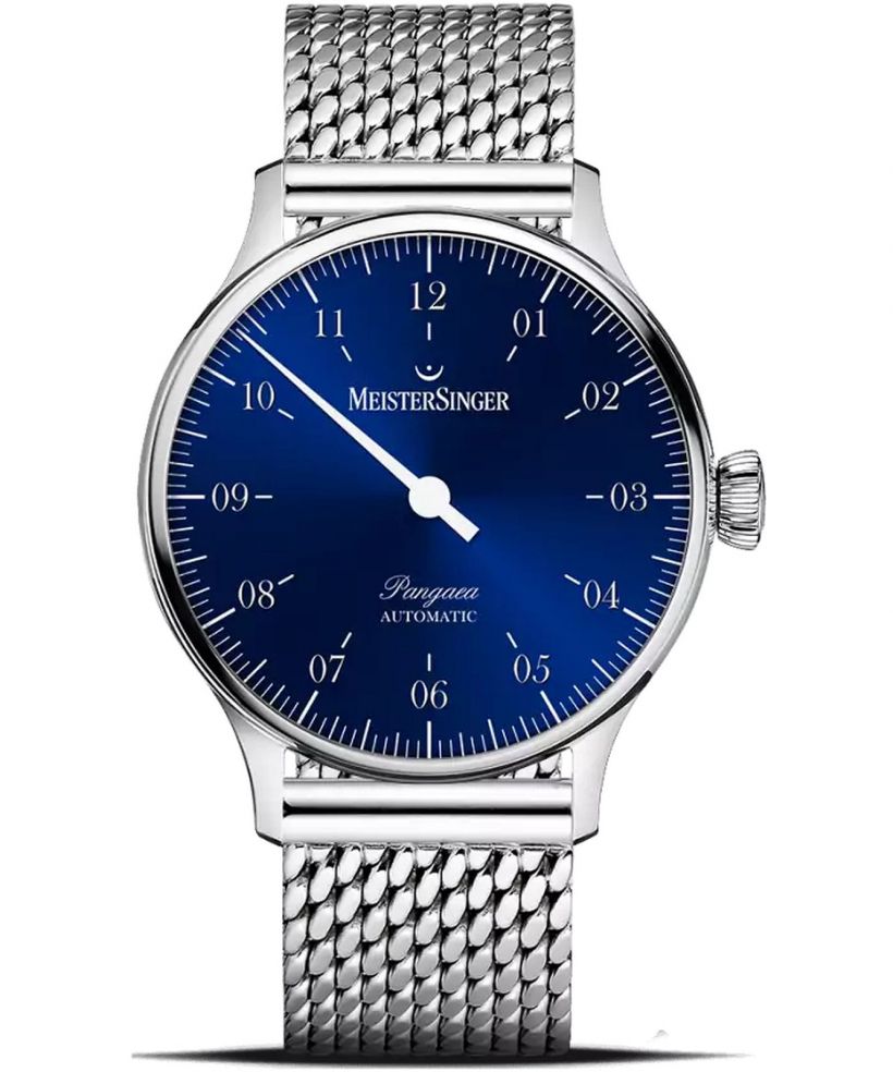 Часовник Мъжки Meistersinger Pangaea Sunburst Blue Automatic