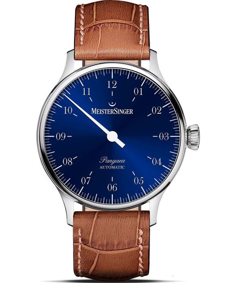 Часовник Мъжки Meistersinger Pangaea Sunburst Blue Automatic