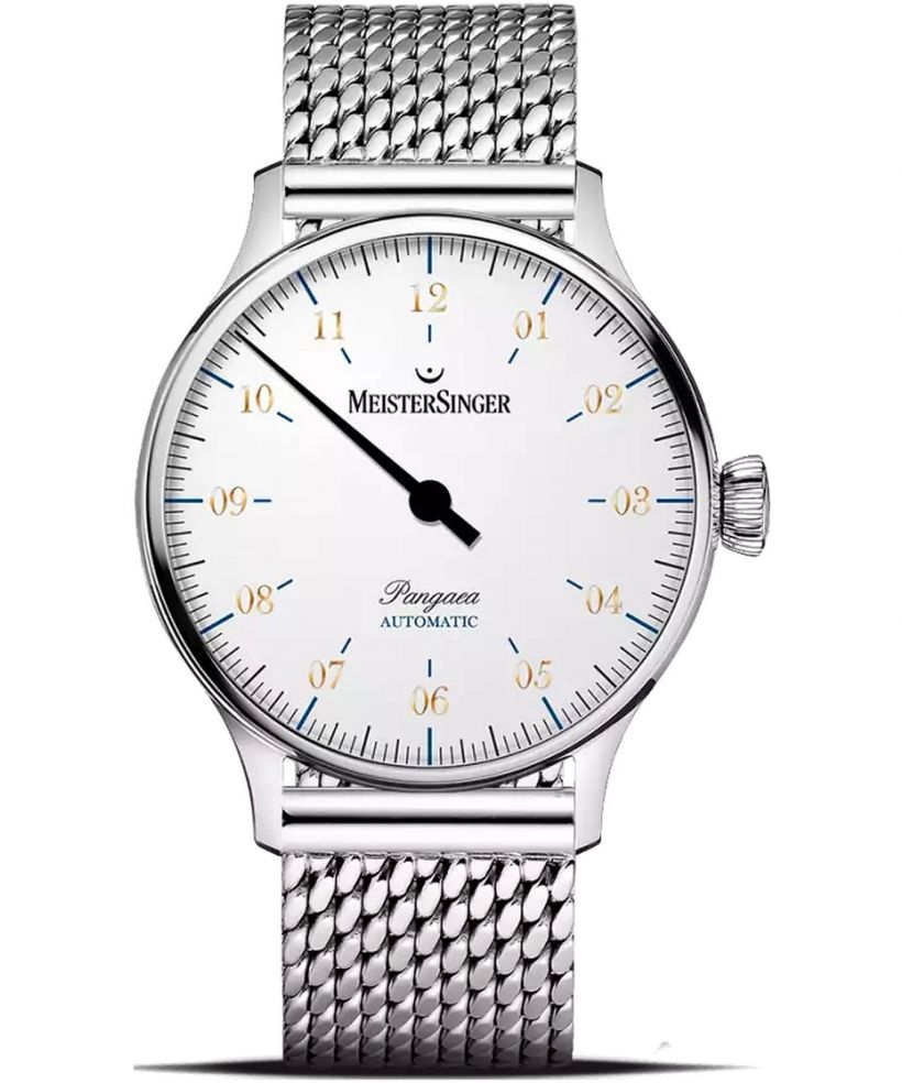Часовник Мъжки Meistersinger Pangaea White Automatic