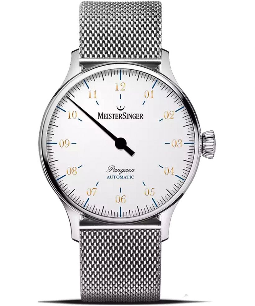 Часовник Мъжки Meistersinger Pangaea White Automatic